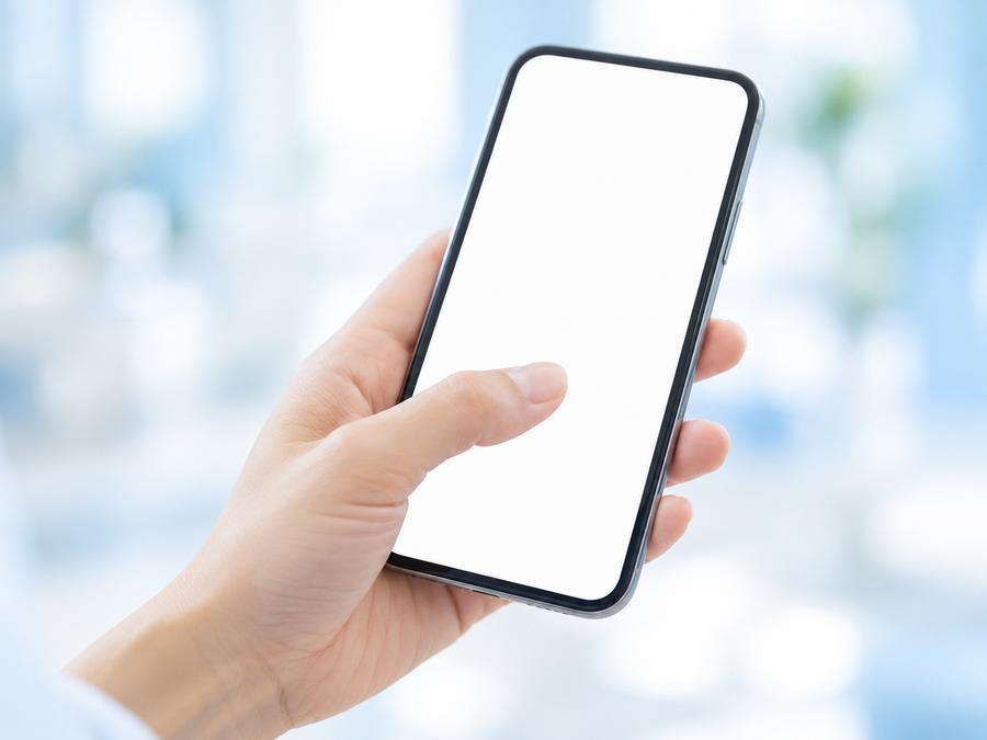 スマートフォンで注文するイメージ